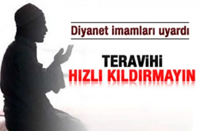 Diyanet'ten imamlara uyarı