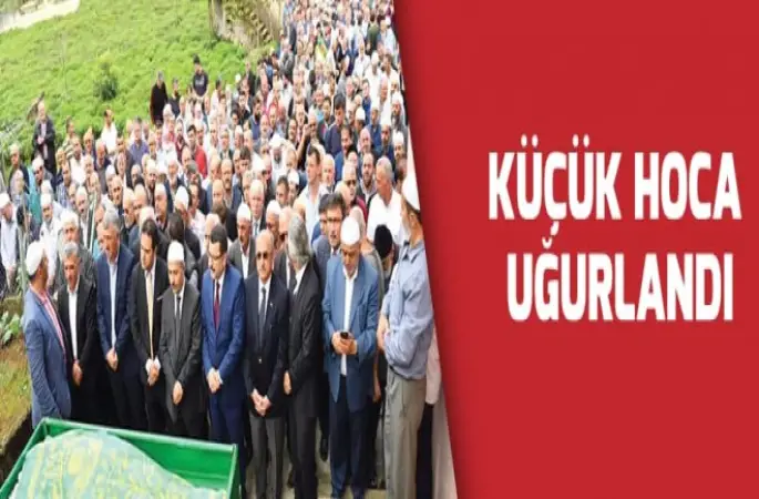 Müftü Abdurrahman Küçük hoca uğurlandı
