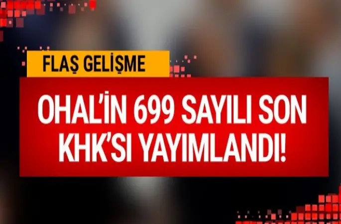 Son KHK ile 9103 kamu personeline ihraç iddiası