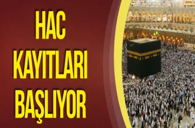 Hac Müracaatları Perşembe Günü Başlıyor