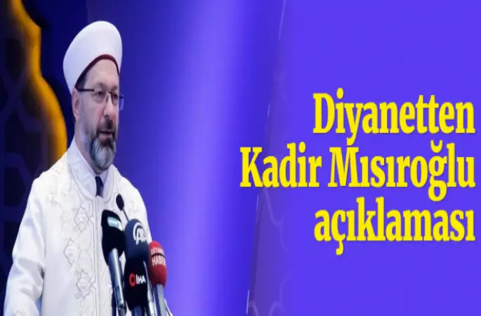 Diyanet'ten O Ziyaretle ilgili Basın Açıklaması