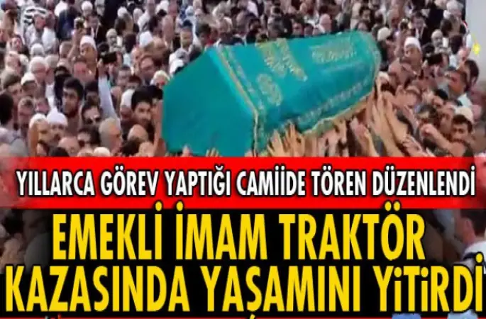 İmam Trafik Kazasında Vefat Etti