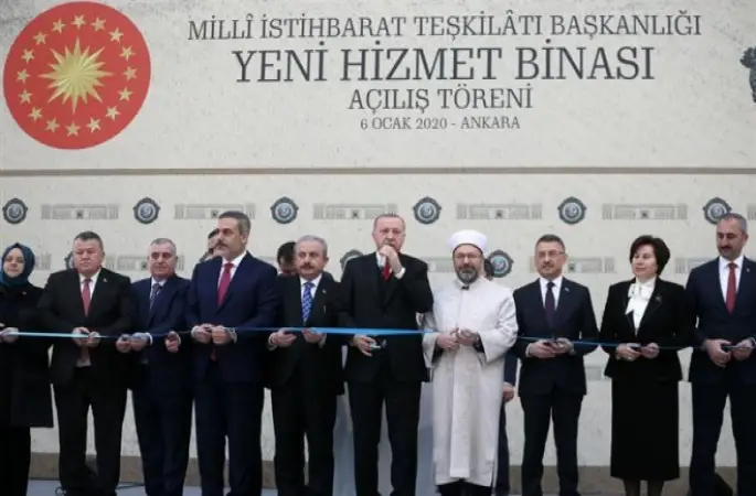 Milli İstihbarat Teşkilatı yeni hizmet binası dualarla açıldı