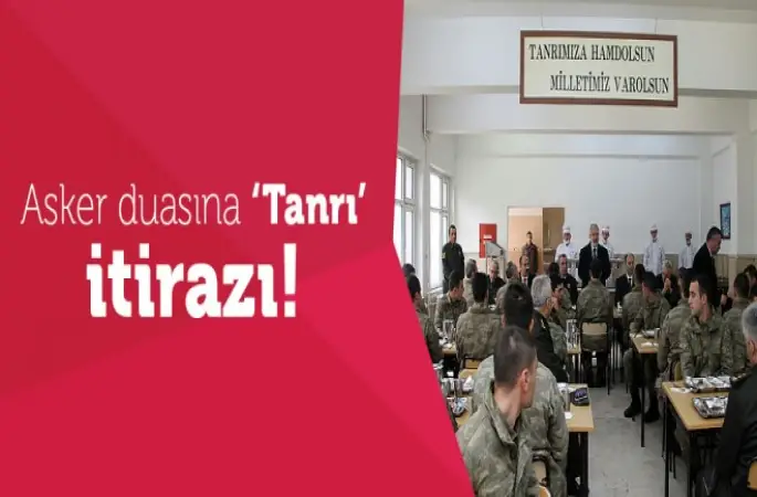 Asker duasına Tanrı itirazı