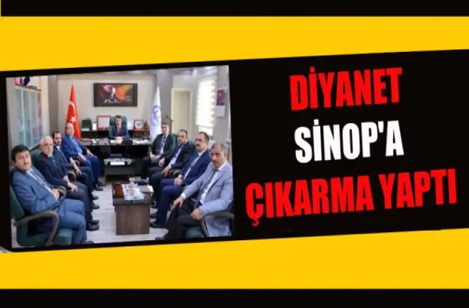 Diyanet Sinop'a Çıkarma Yaptı