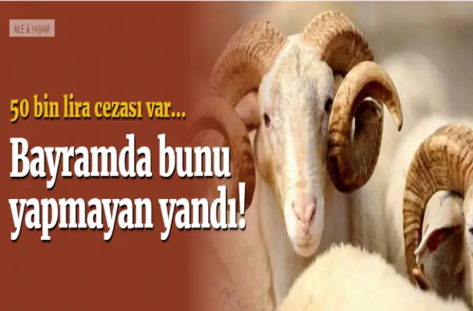 Bayramda bunu yapmayan yandı!