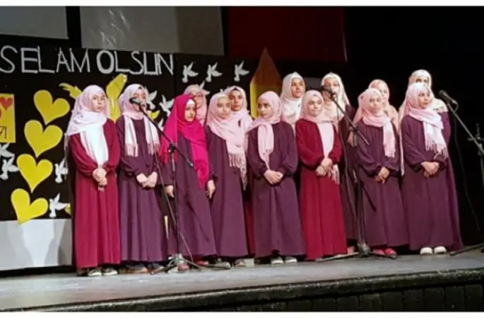 İmam hatip ortaokulunda Mevlid-i Nebi etkinliği