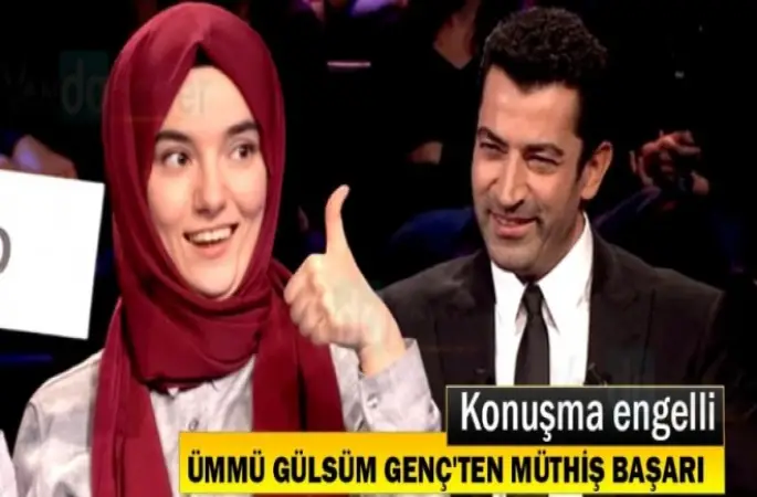 Konuşma engelli Ümmü Gülsüm Genç'ten müthiş başarı