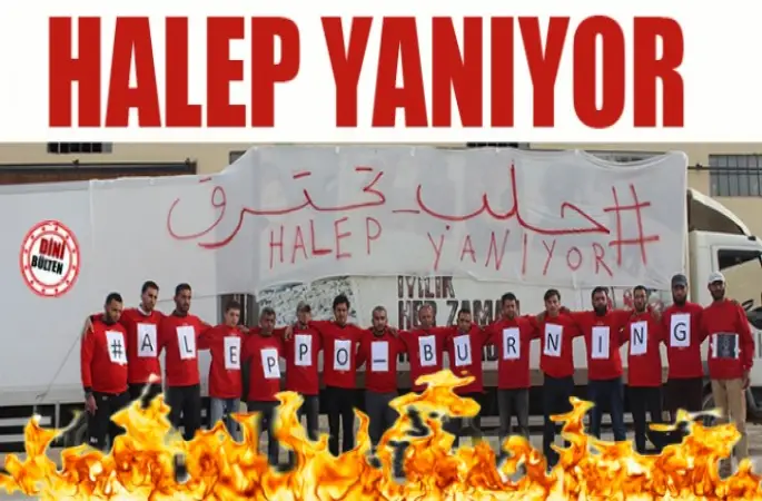 Halep Yanıyor