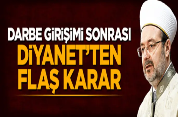 Din Şurası,Olağanüstü toplanıyor...