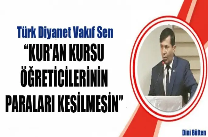 Başkan Özdemir,Kur'an Kursu Öğreticilerinin Paraları Kesilmesin