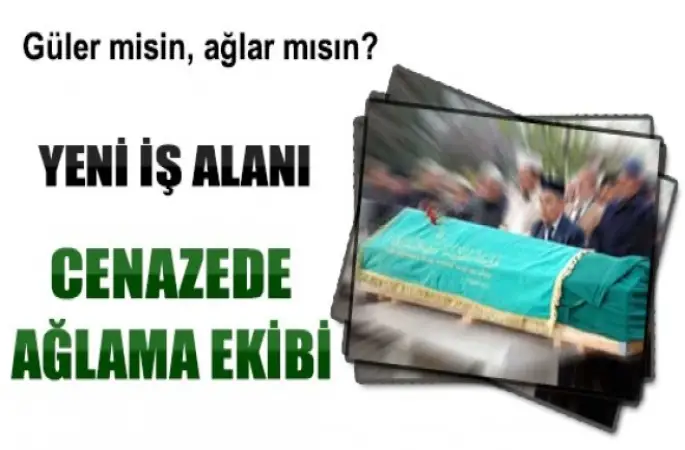 Cenazelerde Ağlama Derneği Başkanı Ali Öztürk