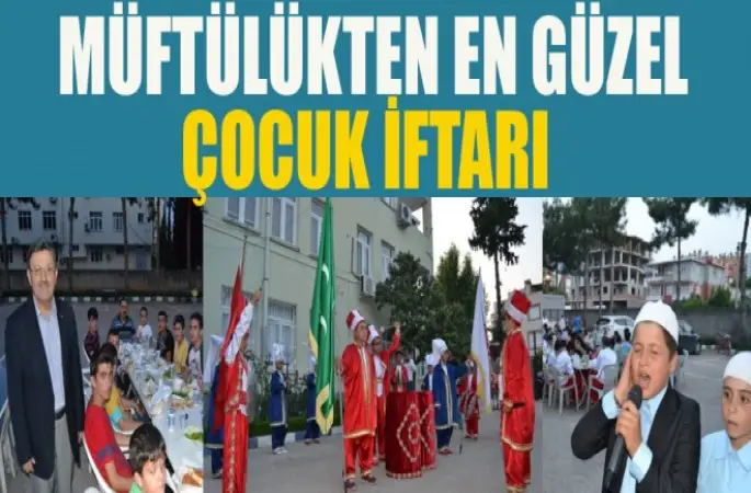 Kozan Müftülüğünden Çocuk İftarI