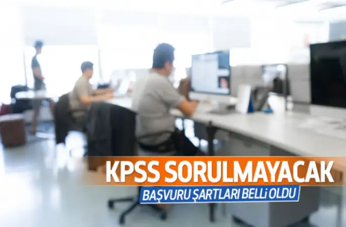 KPSS'siz memur olma şartları