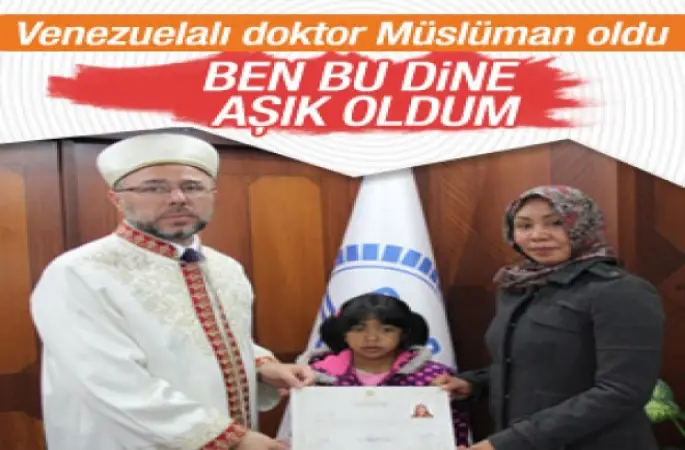 Venezuelalı doktor Müslüman oldu