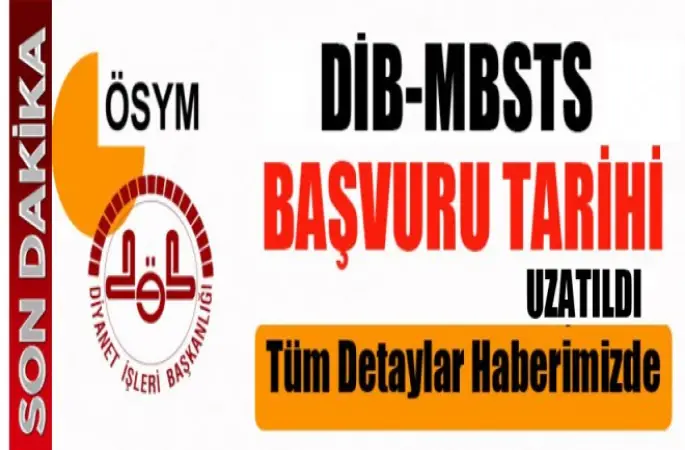 MBSTS Başvuru Süresi Uzatıldı