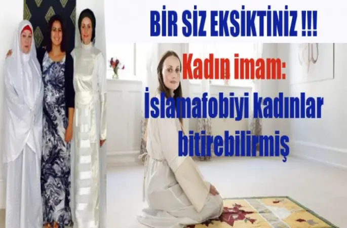 Kadın İmam Sherin Khankan,İslamafobiyi kadınlar bitirebilirmiş!