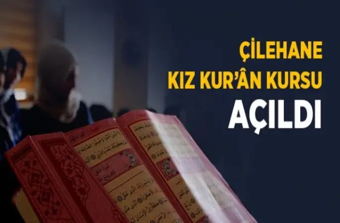 Kız talebeler için yatılı Kur’an kursu açıldı