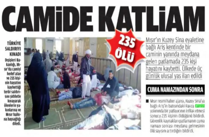 Camide Katlima, 235 ölü