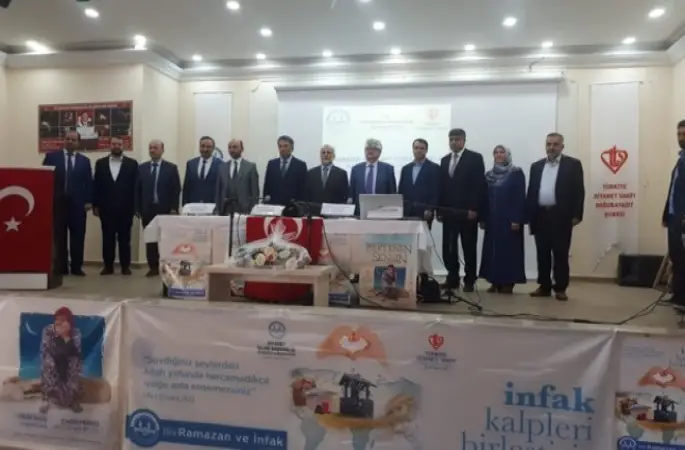 Doğubeyazıt’ta Ramazan ve İnfak paneli