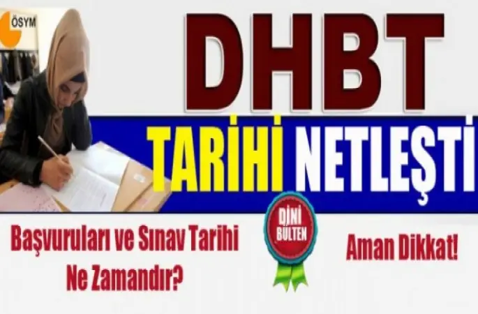 DHBT başvuruları başladı
