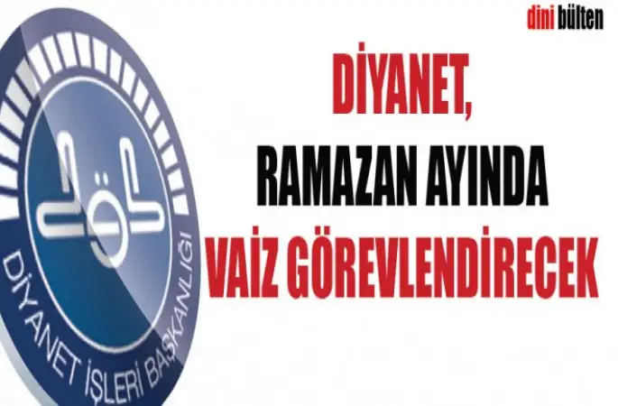 Diyanet,Ramazan Ayında Geçici Vaiz Görevlendirecek