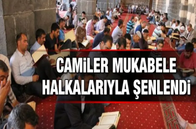 Mukabele için camiye akın etti