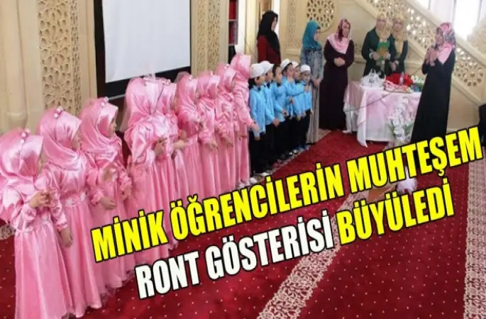 Minik Öğrencilerin Muhteşem Ront Gösterisi Büyüledi
