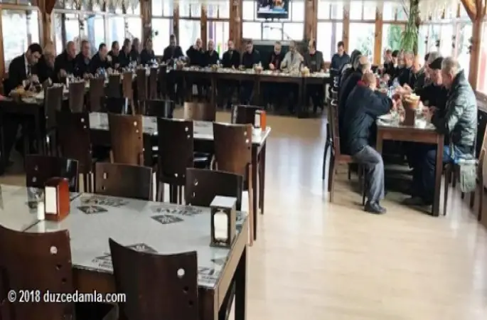 Çiçekpınar köyünde sabah namazı buluşması