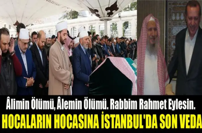 El Kubeysi 'ye İstanbul'da son veda