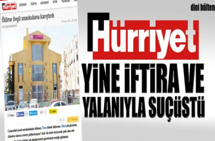 Hürriyet'in İftira Tuktusu