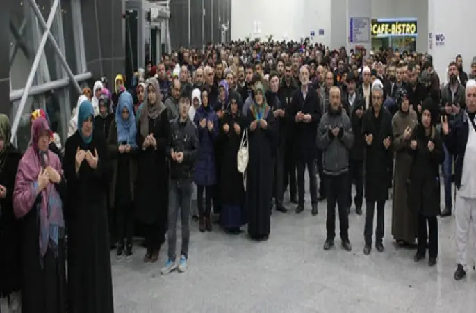 333 Umreci,dualarla uğurlandı