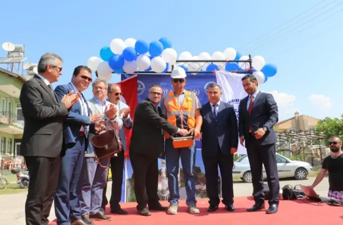 Fethiye Çalış Bölgesi Hz. Ali Camiinin Temeli Atıldı.