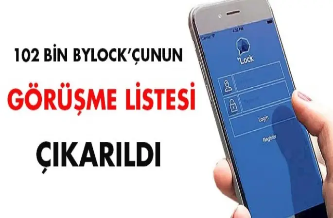 ByLock'çunun görüşme listesi çıkarıldı