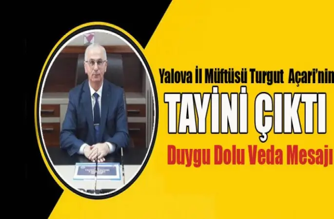 Yalova Müftüsü Açari, Başkanlık Müftüsü Oldu