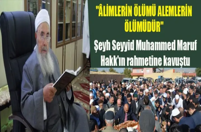 Şeyh Seyyid Muhammed Maruf Hakka yürüdü