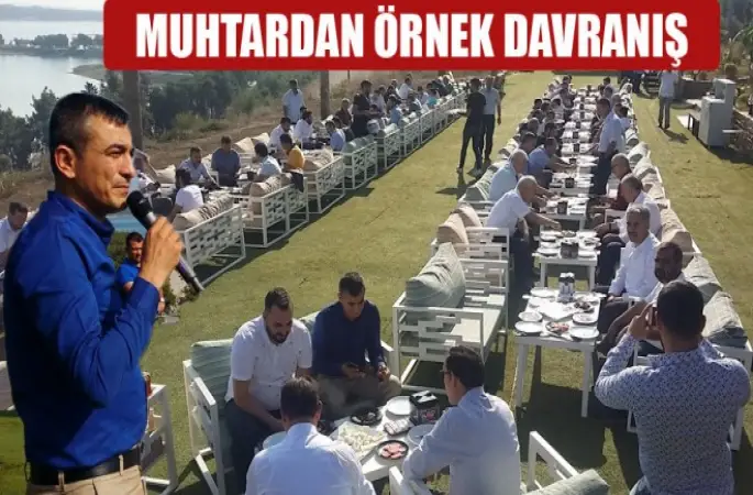 Muhtar Güngör, Din Görevlilerini Kahvaltı Programında Ağırladı