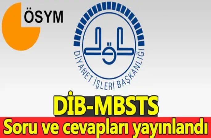 MBSTS Soruları ve Cevap Anahtarını Yayımladı