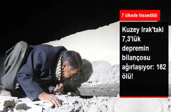 Irak'ta 7.2 şiddetinde deprem
