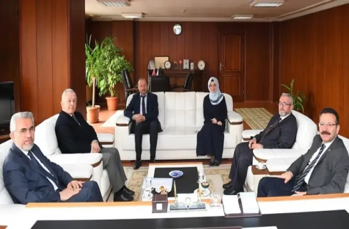 Vali'den müftüye iade-i ziyaret