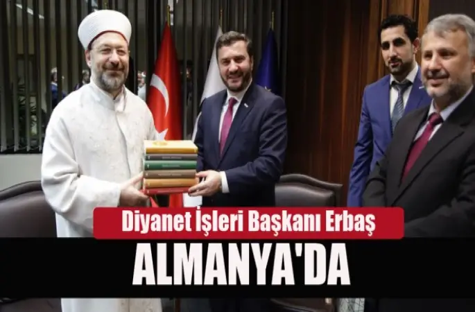 Erbaş Almanya'da