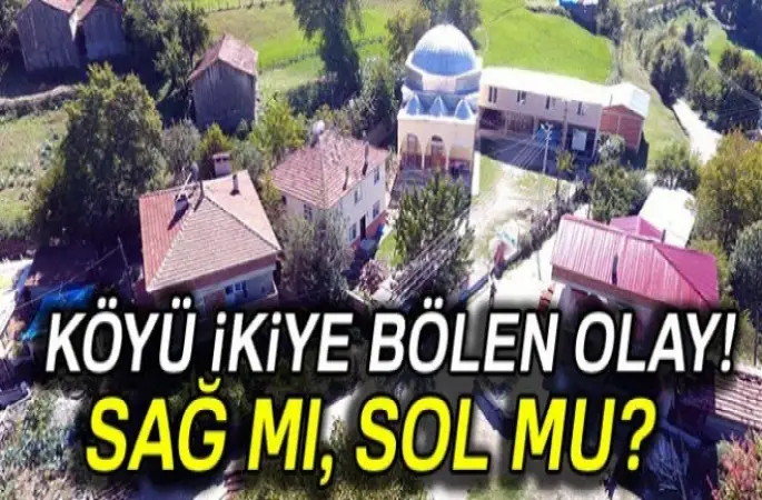 Sinop'ta Minarenin yapımı köylüyü ikiye böldü
