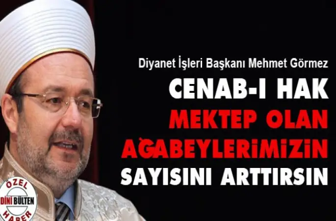 Görmez ,panelde konuştu