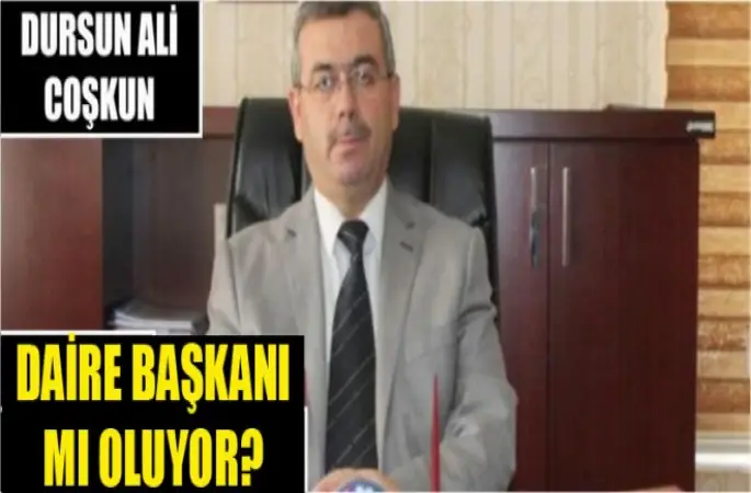 Müftü Dursun Ali Coşkun Daire Başkanı...