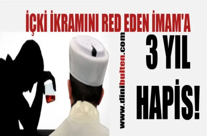 İmam'a 3 yıl hapis!