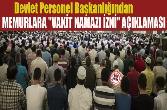 Memurun,Vakit Namaz İznine Ret!
