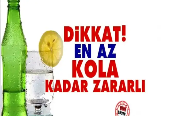 En az kola kadar zararlı olduğu ortaya çıktı
