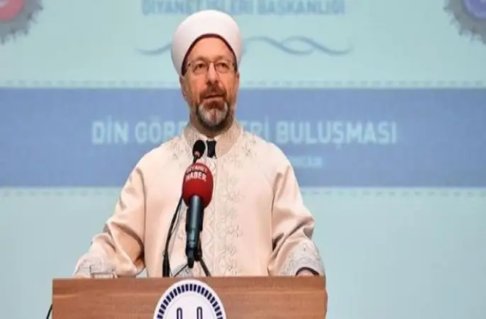 Erbaş,Sigaranın haram olduğunu milletimize anlatmalıyız