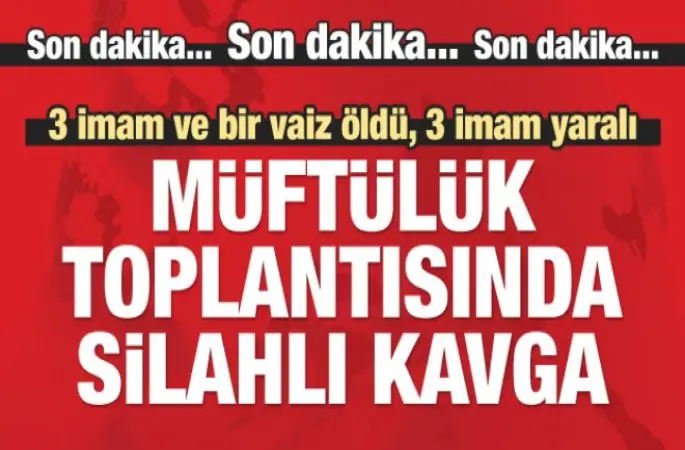 Erzincan'da, İmam ve vaiz Vefat Etti, 5 de yaralı var