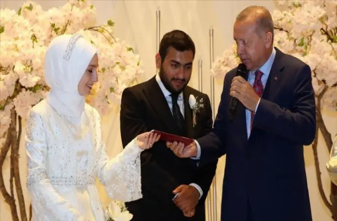 Diyanet İşleri Başkanı Erbaş'ın kızı Şeydanur evlendi
